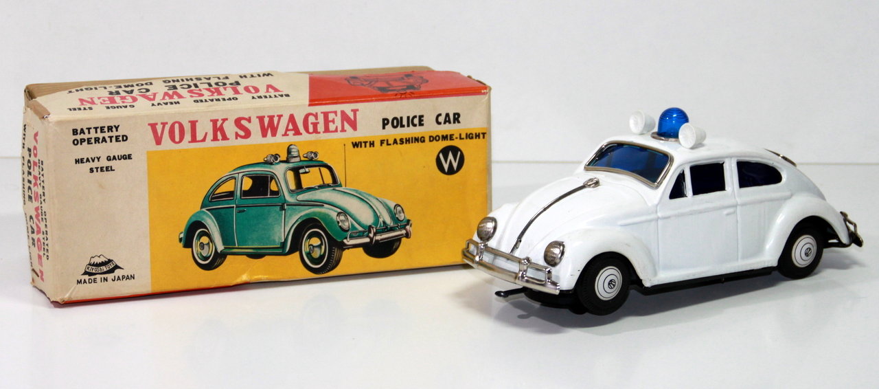 Kiyoshi Toys # Volkswagen Kever "Police" in doos !!